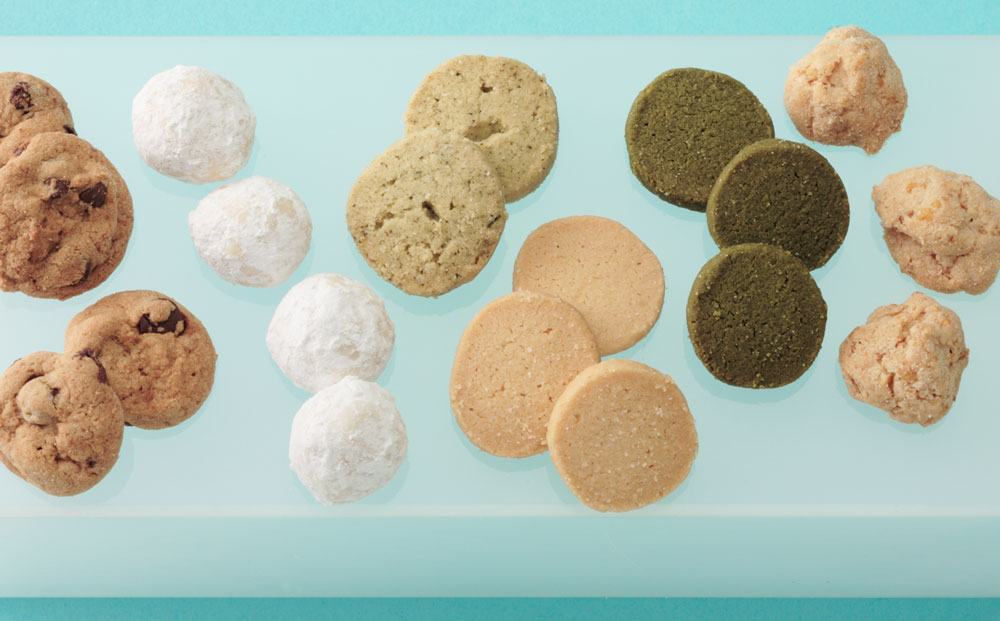 An assortment of our Mini Cookies